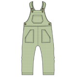 Anderson Overall - Green Gingham