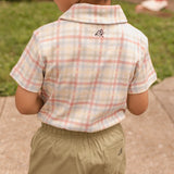 James Shorts - Sage Green Woven Twill