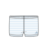 Arden Playground Shorts - Sky Stripe