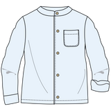 Arthur Long Sleeve Shirt - Dusty Blue