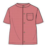 Baker Top - Red Gingham