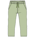 Bennett Pant - Green Gingham