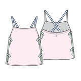 Elsie Top - Pink Candy Stripe