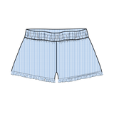 Emerson Short - Blue Candy Stripe