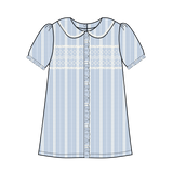 Evelyn Dress - Breezy Blue