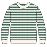 Fletcher Sweater - Green Stripe