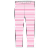 Hallie Leggings - Cupid Stripe