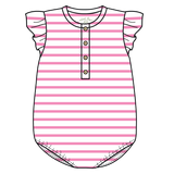 Hannah Bubble - Pink & White Stripe