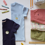 Jackson Pocket Tee - Bookworm