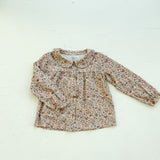 Long Sleeve Rosie Top - Floral