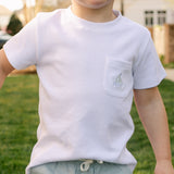 Jackson Pocket Tee - White