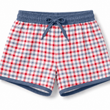 Knox Swim Short - Heritage Gingham