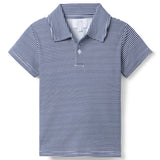 Archie Polo - Navy Stripes