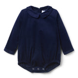 Nolan Long Sleeve Bubble - Navy Corduroy