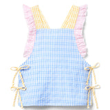 Elsie Top - Blue Candy Stripe