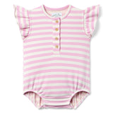 Hannah Bubble - Pink & White Stripe