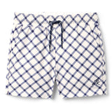 Harrison Sport Short - Navy Cross Plaid