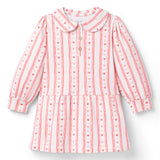 Isabel Dress - Sweetheart Stripe