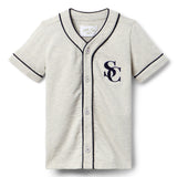 Jones Baseball Jersey - Heather Grey