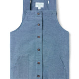 Kate Overall Dress - Indigo