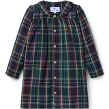 Parks Dress - Navy Tartan