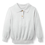 Reid Long Sleeve Polo - Sweater Knit