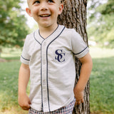 Jones Baseball Jersey - Heather Grey