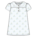 Libby Dress - Summer Sailboat