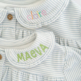 Libby Knit Dress - Light Blue Stripe