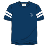Lucas Tee - Navy w/Off White