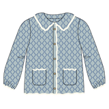 Noelle Cardigan - Vintage Lattice