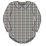 Preston Long Sleeve Bubble - Fall Plaid