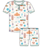Frankie PJ Set - Nashville Print