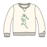 Parker Fleece Sweatshirt - Off White