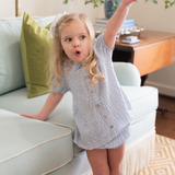 Wren Bloomer Set - Seaside Picnic