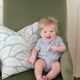 Brody Bubble - Navy Ticking Stripe