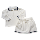 Bea Long Sleeve Sweater Polo