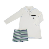 Arden Playground Shorts - Golf Stripe