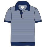 Sterling Short Sleeve Sweater - Navy