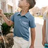 Archie Polo - Lake Blue