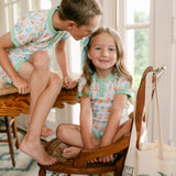 Frankie PJ Set - Sailboat Print