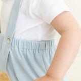 Short Sleeve Peter Onesie - White
